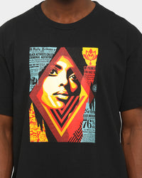 Obey Bias By Numbers Short Sleeve T-Shirt Black