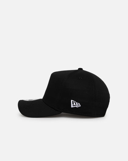 New Era Triple Black Blank 9FORTY A-Frame Snapback Black