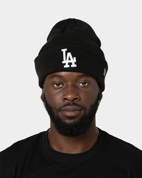 New Era Los Angeles Dodgers 6 Dart Cuff Beanie Black/OTC