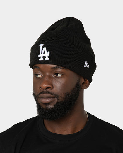 New Era Los Angeles Dodgers 6 Dart Cuff Beanie Black/OTC