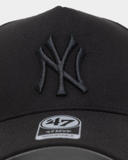 47 Brand New York Yankees MVP DT Snapback Black/Black