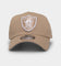 New Era Raiders 'Tumbleweed' 9FORTY A-Frame Snapback Seasonal Moss Tumbleweed/White