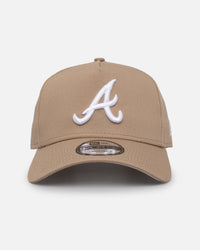 New Era Atlanta Braves 'Tumbleweed Seasonal' 9FORTY A-Frame Snapback Tumbleweed/White