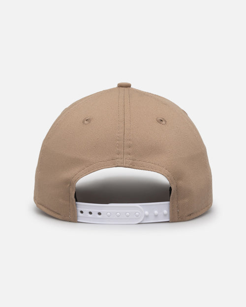 New Era Atlanta Braves 'Tumbleweed Seasonal' 9FORTY A-Frame Snapback Tumbleweed/White