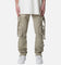MNML D152 Cargo Straight Denim Pants Brown
