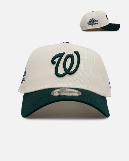 New Era Washington Nationals 'Evergreen 2.0' 9FORTY A-Frame Snapback Chrome/Dark Green