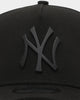 New Era New York Yankees 'Metal Badge' 9FORTY A-Frame Snapback Black/Black