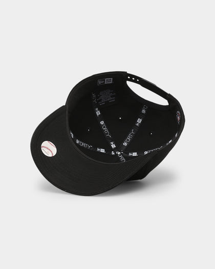 New Era New York Yankees 'Metal Badge' 9FORTY A-Frame Snapback Black/Black