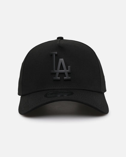 New Era Los Angeles Dodgers 'Metal Badge' 9FORTY A-Frame Snapback Black/Black
