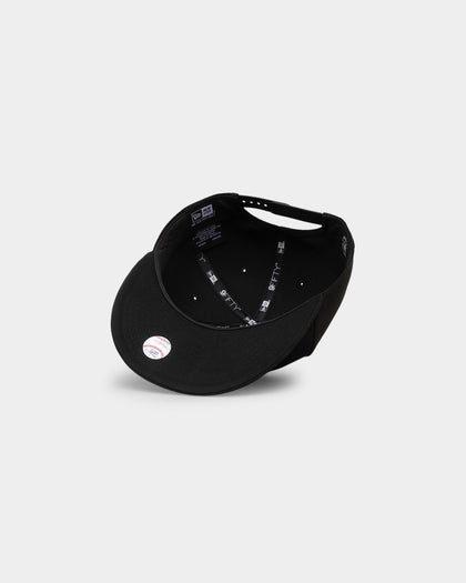 New Era Pittsburgh Pirates 9FIFTY High Crown Precurved Snapback Black/Black