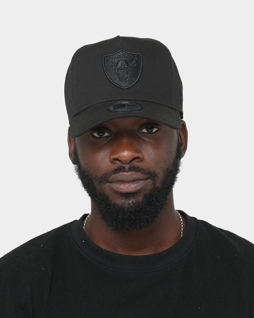 New Era Las Vegas Raiders 9FORTY K-Frame Snapback Black/Black