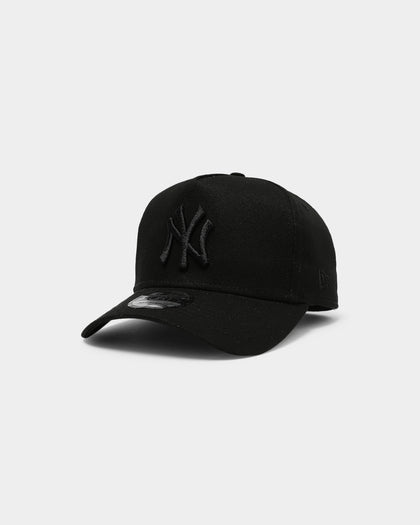 New Era New York Yankees 9FORTY K-Frame Snapback Black/Black