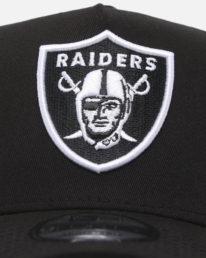 New Era Las Vegas Raiders 'Rose Emblem'  9FORTY A-Frame Snapback Black