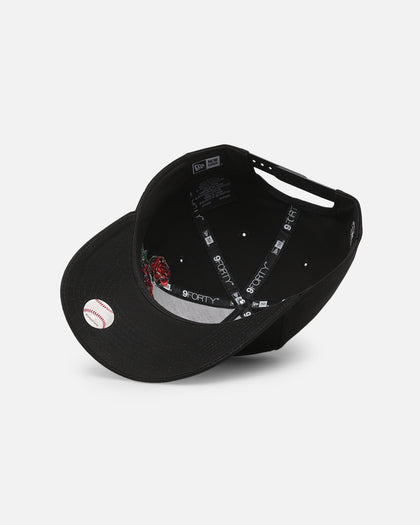 New Era New York Yankees 'Rose Emblem' 9FORTY A-Frame Snapback Black