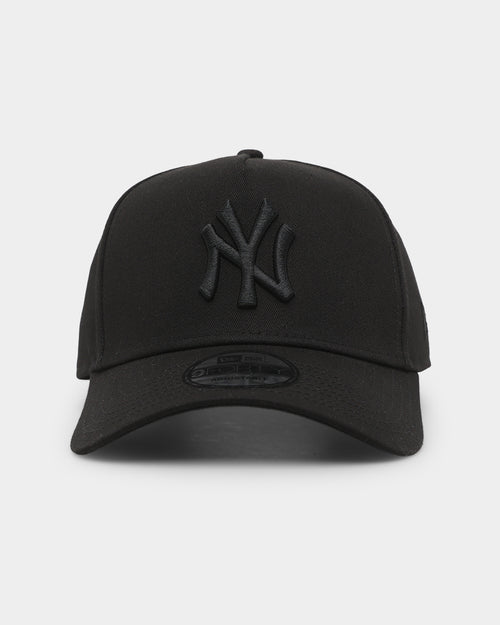 New Era New York Yankees 9FORTY A-Frame Snapback Black/Black