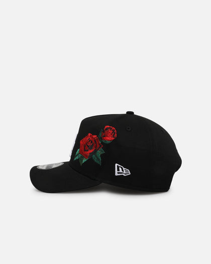 New Era Los Angeles Dodgers 'Rose Emblem' 9FORTY A-Frame Snapback Black