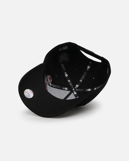 New Era Los Angeles Dodgers 'Rose Emblem' 9FORTY A-Frame Snapback Black