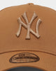 New Era New York Yankees Tonal 9FORTY A-Frame Snapback Wheat