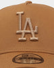 New Era Los Angeles Dodgers Tonal 9FORTY A-Frame Snapback Wheat