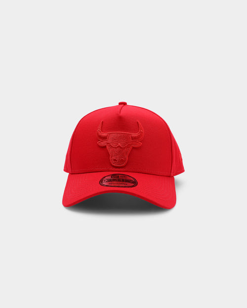 New Era Chicago Bulls Tonal 9FORTY A-Frame Snapback Scarlet