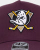 47 Brand Anaheim Ducks MVP DT Snapback Plum