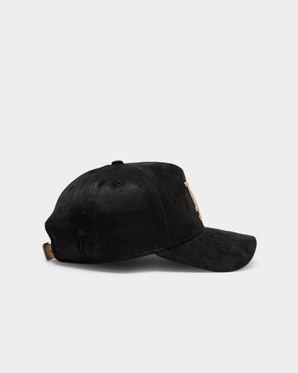 New Era Los Angeles Dodgers 'Black/Tan Suede' 9FORTY K-Frame Strapback Black/Tan