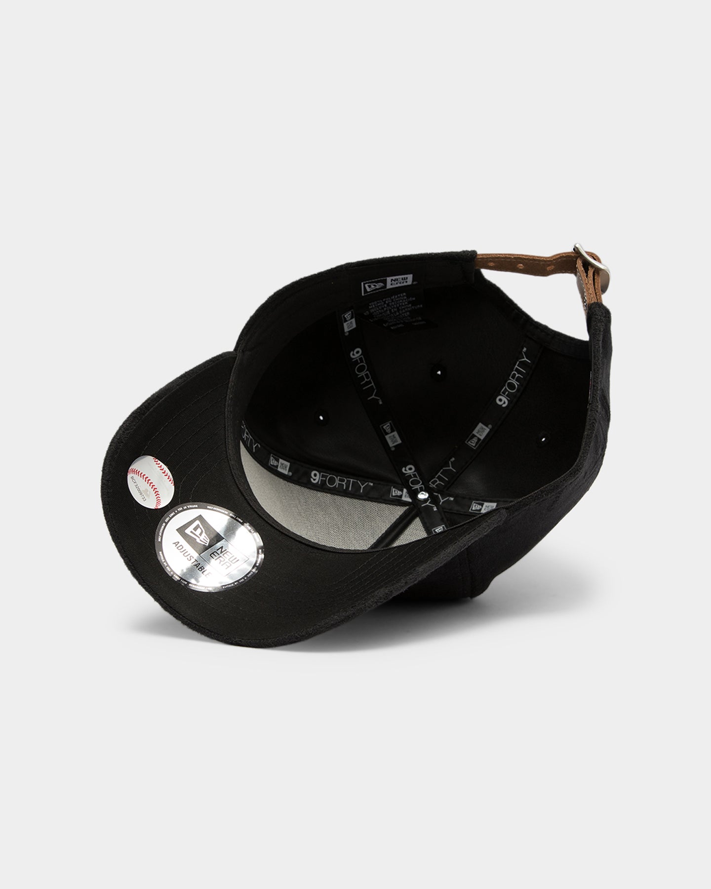 ☆海外限定!NEW ERA 9FORTY K-Frame Snapback LA New Era Los Angeles Dodgers 'Black/Tan Suede' 9FORTY K-Frame