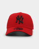 New Era New York Yankees 9FORTY A-Frame Snapback Scarlet/Black