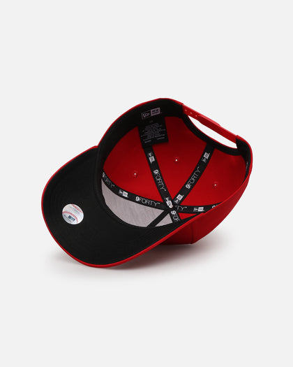 New Era Los Angeles Dodgers 9FORTY A-Frame Snapback Scarlet/Black