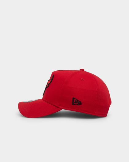 New Era Chicago Bulls 9FORTY A-Frame Snapback Scarlet/Black