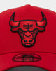 New Era Chicago Bulls 9FORTY A-Frame Snapback Scarlet/Black