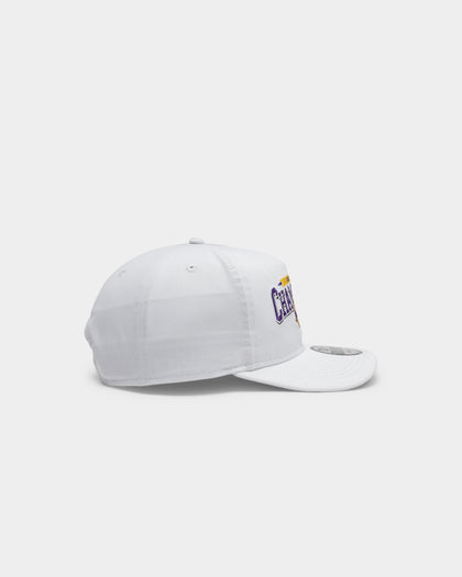 New Era Los Angeles Lakers 16X Champs Old Golfer Snapback White/OTC