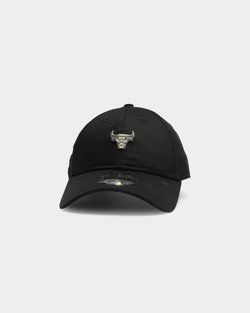 New Era Chicago Bulls Mini Metal 9TWENTY Strapback Black/Silver