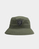 New Era Raiders Bucket Hat Olive/Black
