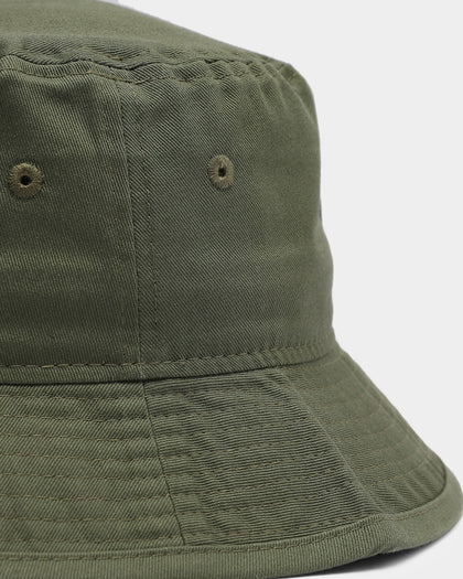 New Era Raiders Bucket Hat Olive/Black