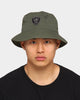 New Era Raiders Bucket Hat Olive/Black