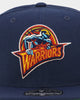 Mitchell & Ness Golden State Warriors 'Team Ground 2.0 Hardwood Classics' Fitted Navy