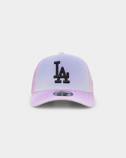 New Era Kid's Los Angeles Dodgers White UV Activation 9FORTY A-Frame Stretch Fit UV Active White