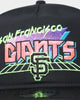 New Era San Francisco Giants 'Neon Vice Prolight' Old Golfer Snapback Black