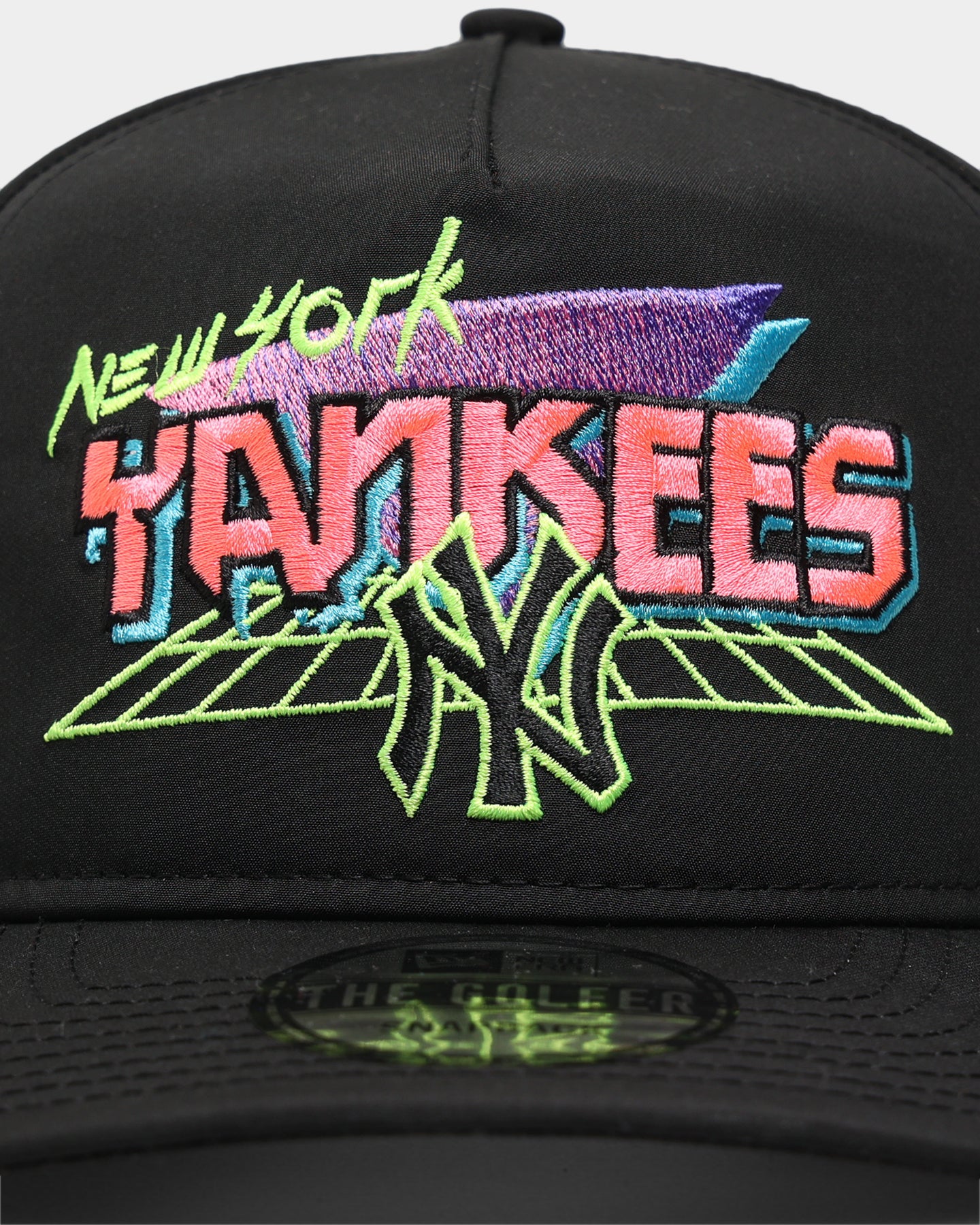 好*~様 80s newyork yankees キャップ New Era New York Yankees 'Neon Vice Prolight' Old Golfer Snapback