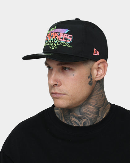 New Era New York Yankees 'Neon Vice Prolight' Old Golfer Snapback Black.