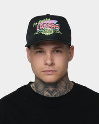 New Era Los Angeles Lakers 'Neon Vice Prolight' Old Golfer Snapback Black