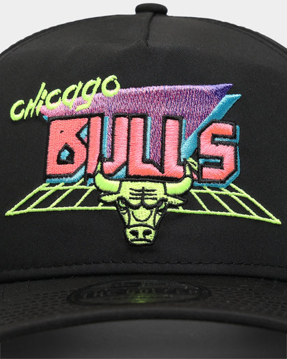 New Era Chicago Bulls 'Neon Vice Prolight' Old Golfer Snapback Black