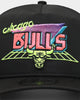 New Era Chicago Bulls 'Neon Vice Prolight' Old Golfer Snapback Black