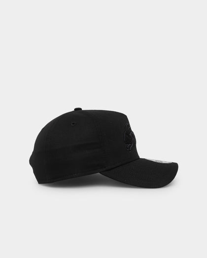 New Era South Sydney Rabbitohs 'Black On Black' 9FORTY A-Frame Snapback Black