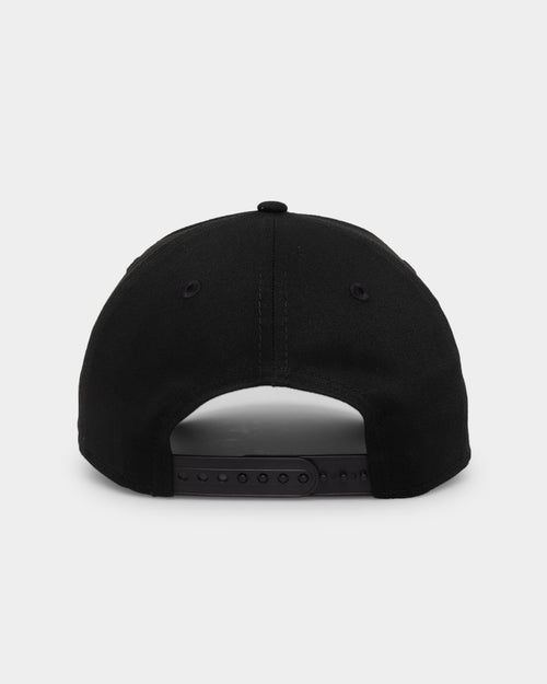 New Era Canterbury-Bankstown Bulldogs 'Black On Black' 9FORTY A-Frame Snapback Black