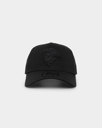 New Era Manly Warringah Sea Eagles 'Black On Black' 9FORTY A-Frame Snapback Black