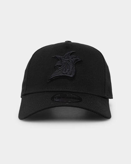 New Era Sydney Roosters 'Black On Black' 9FORTY A-Frame Snapback Black