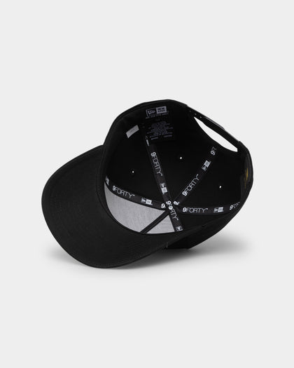 New Era Sydney Roosters 'Black On Black' 9FORTY A-Frame Snapback Black