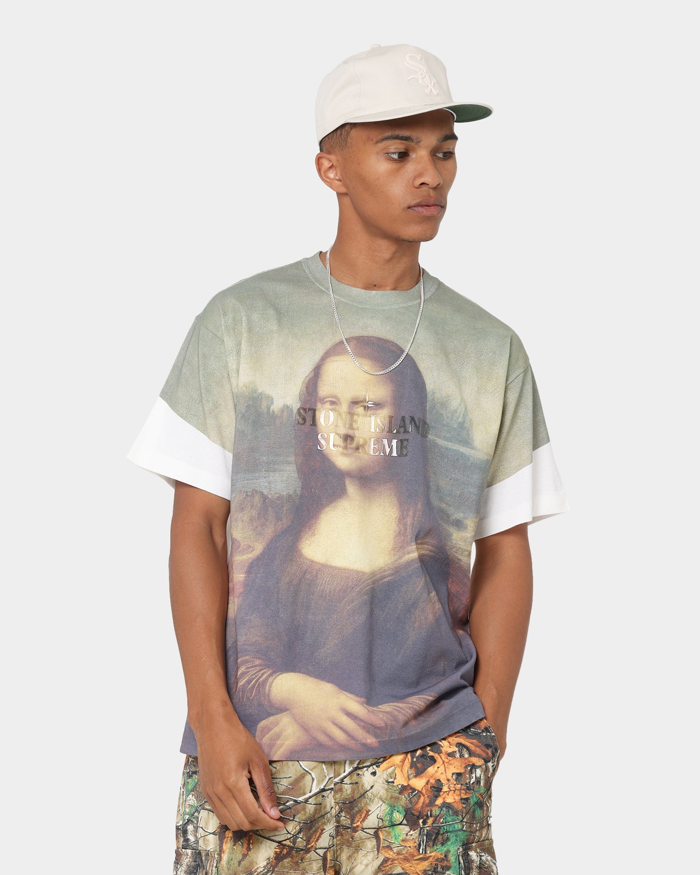 Supreme X Stone Island T-Shirt Print | Culture Kings US